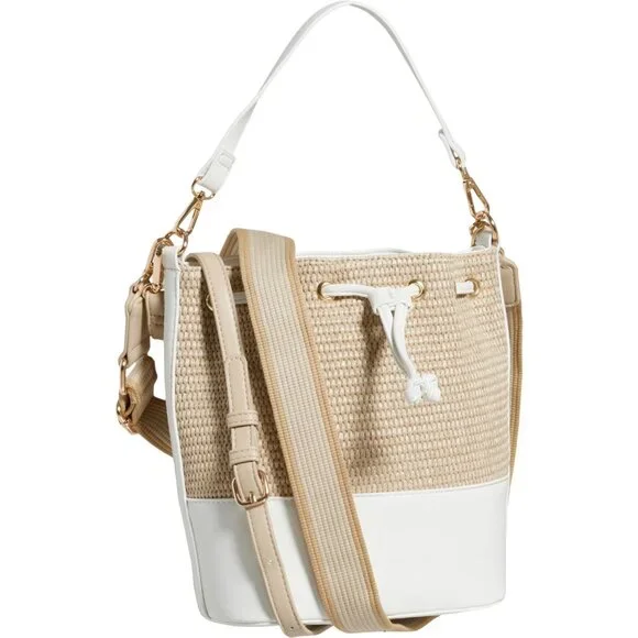 NEW Tan Moda Luxe Crossbody Bag Purse Lined Pockets NWT - Picture 1 of 8